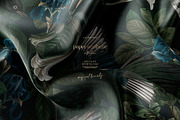 Magpie Birds Floral Pattern, a Pattern Graphic by paper aesthetic (Thumbnail 9 of 9)