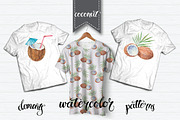 Coconut set, a Food Illustration by maritime_m (Thumbnail 5 of 6)