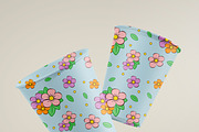 pattern with multicolored flowers, a Texture Illustration by JYa_Design (Thumbnail 3 of 3)