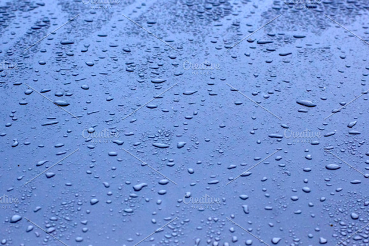 10 Water Drops Textures preview 3