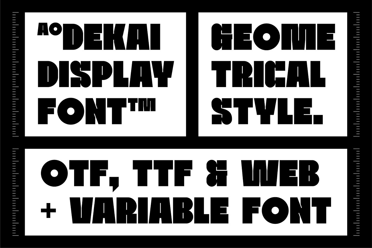 AO Dekai - Display Variable Font, a Sans Serif Font by OwunStudio (Photo 2 of 15)