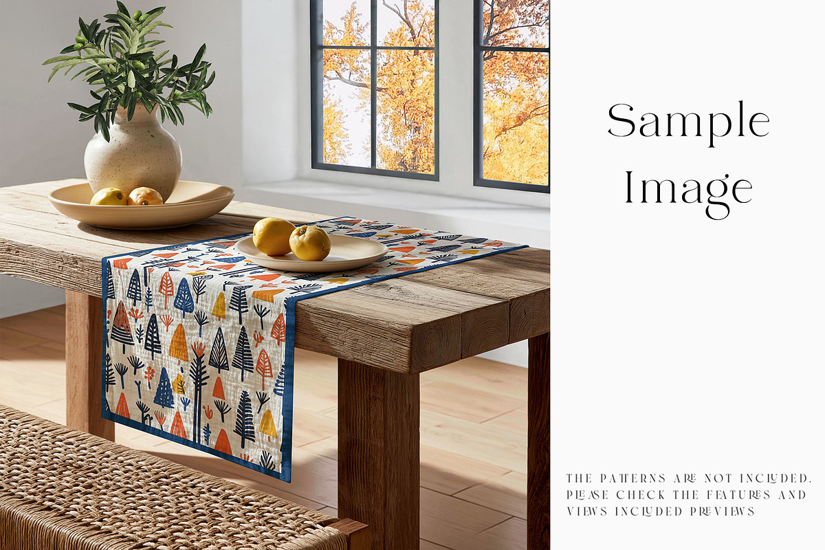 Table Runner Mockups, a Household Mockup by mock-ups (Photo 5 of 20)