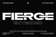 Fierce - Modern Sans Family, a Sans Serif Font by Eotype Studio (Thumbnail 1 of 15)