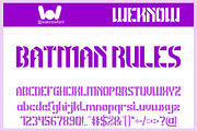 The Magnificent font, a Blackletter Font by weknow (Thumbnail 2 of 8)