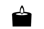 Candle Silhouette Vector Bundle, an Illustration by jahid234 (Thumbnail 44 of 51)