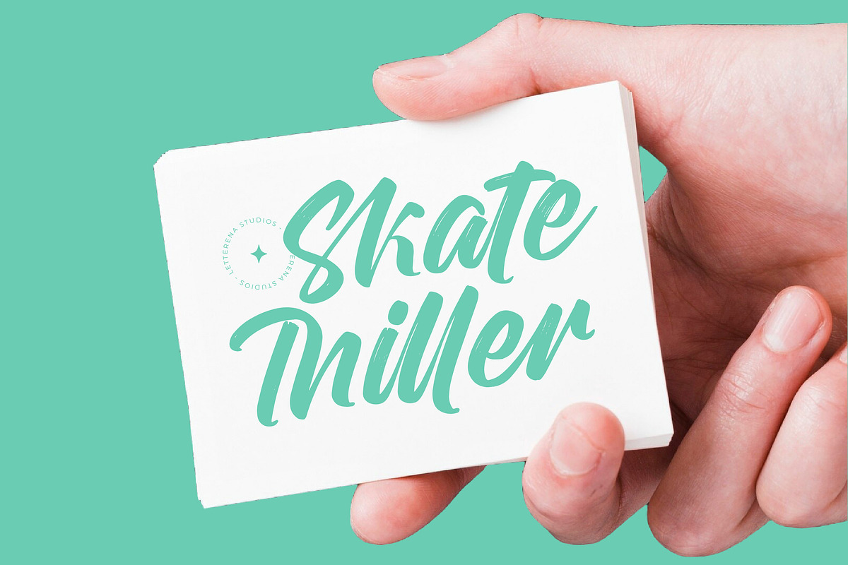 Rough Streak Bold Brush Font, a Script Font by Letterena Studios Script (Photo 3 of 20)