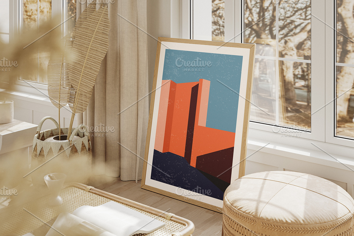 18 Minimalist Building Printable Art, an Object Graphic by C Design Studio (Photo 4 of 8)