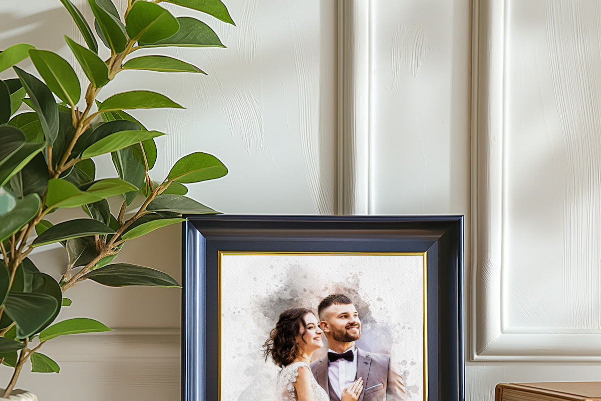 Wedding Watercolor Art Photo Effect, an Action Add-On by MRI STUDIO (Photo 7 of 13)