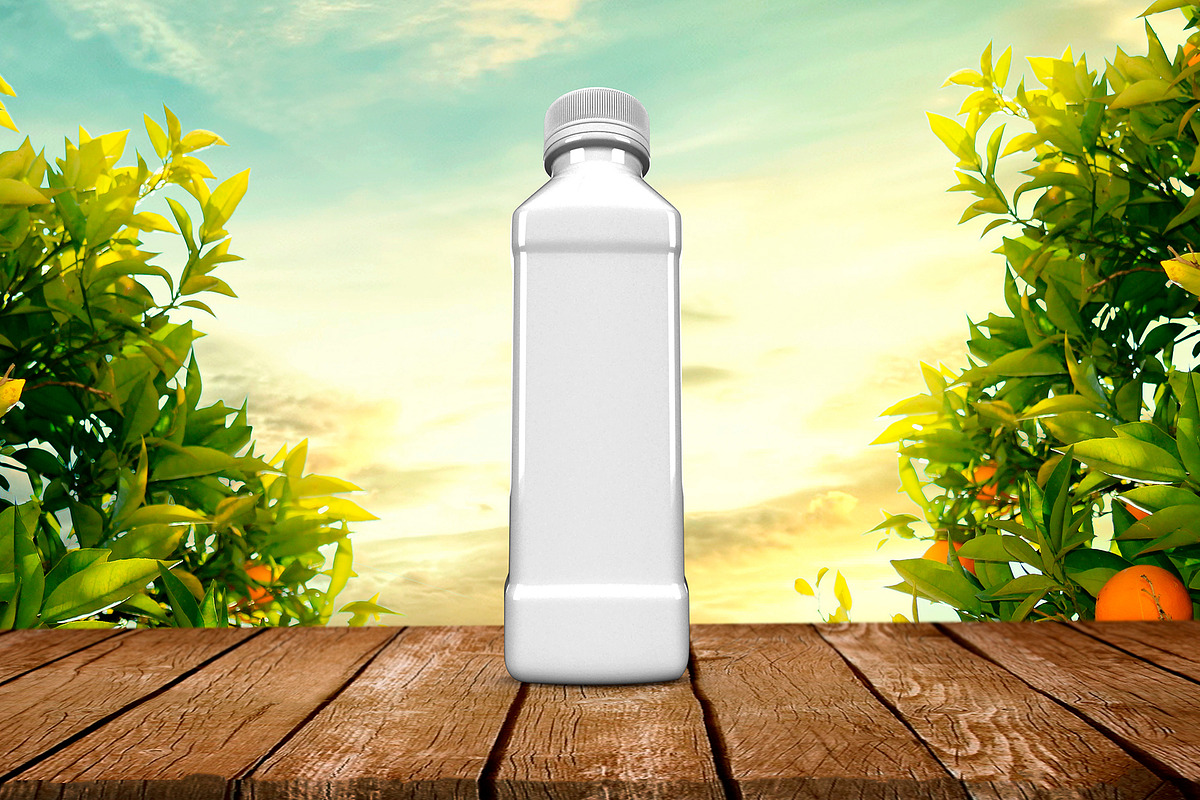 Bottle Juice Mockup Advertising, a Mockup by rogeriomarcos (Photo 9 of 11)