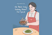 Heartwarming Mother’s Day, an Illustration by Bekeen.co (Thumbnail 4 of 5)