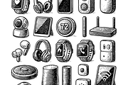 Smart Tech Gadgets Set, an Object Graphic by RT Studio (Thumbnail 4 of 4)