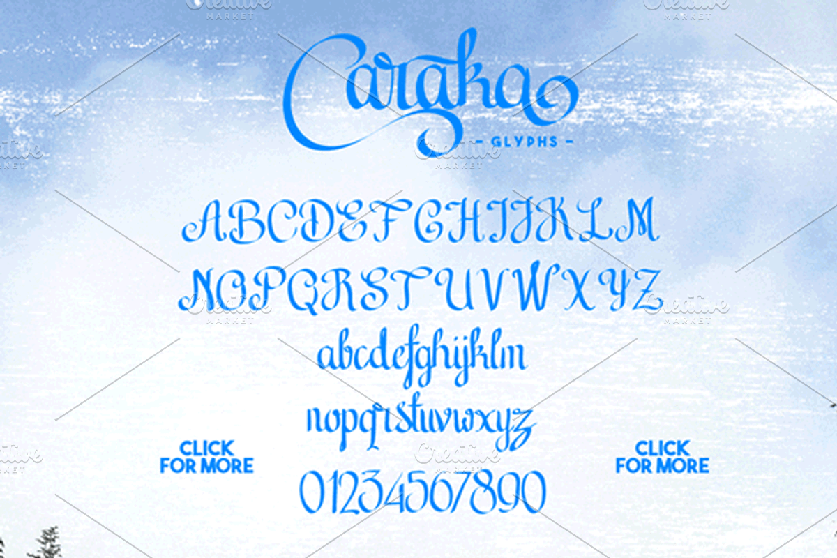 Caraka - Script Font, a Script Font by Arkara (Photo 2 of 4)