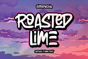 Roasted Lime - Cartoon Theme Font, a Font by Gassstype (Thumbnail 1 of 8)