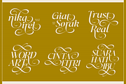 Dh Irlia - 7 Fashion Swash Family, a Serif Font by Dharmas Foundry (Thumbnail 4 of 19)