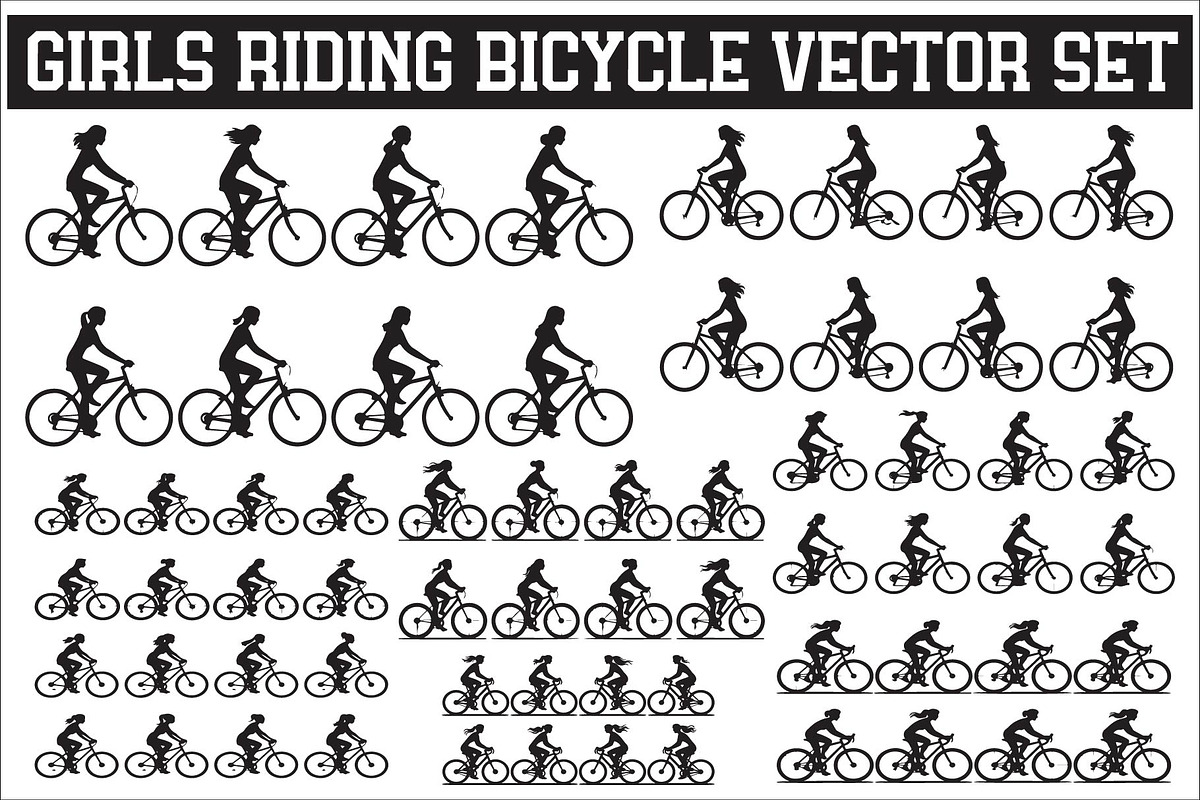 Woman Cyclists on Road Bikes, an Illustration by Amazin_art (Photo 1 of 9)