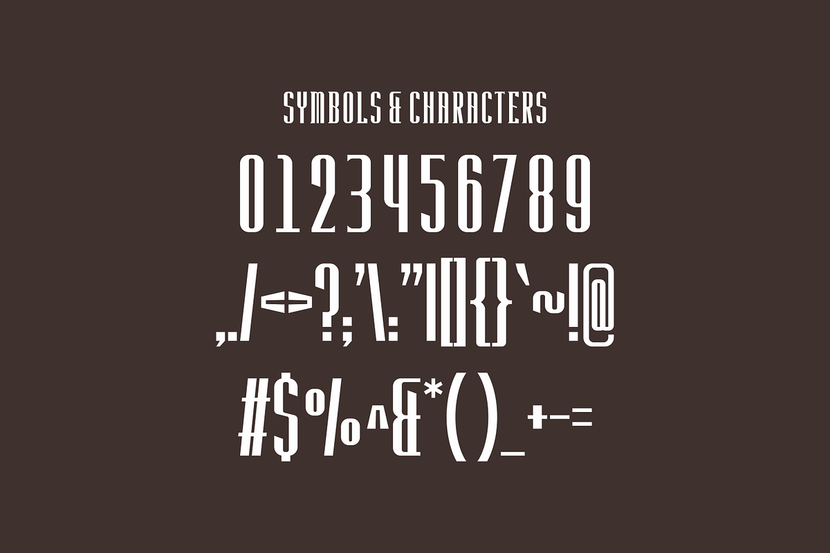 Mabung - Modern Display Font, a Serif Font by lelevien (Photo 2 of 4)