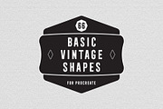 66 Basic Vintage Shape for Procreate, a Brush Add-On by MuSan (Thumbnail 1 of 3)