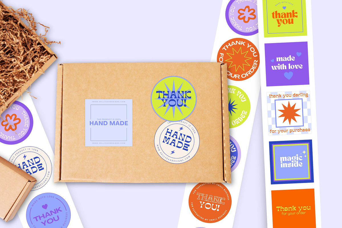 Ultimate Funky & Vibin Branding Kit, a Branding & Logo Template by Hell Yeah Designs (Photo 9 of 29)