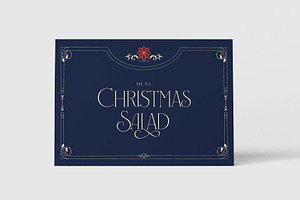 Christmas Table Tent Template