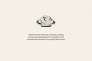 Pasta Lovers: 50 Food Illustrations, a Food Illustration by Veyla (Thumbnail 2 of 12)