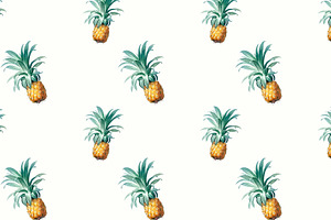 Pineapple Pattern Illustration