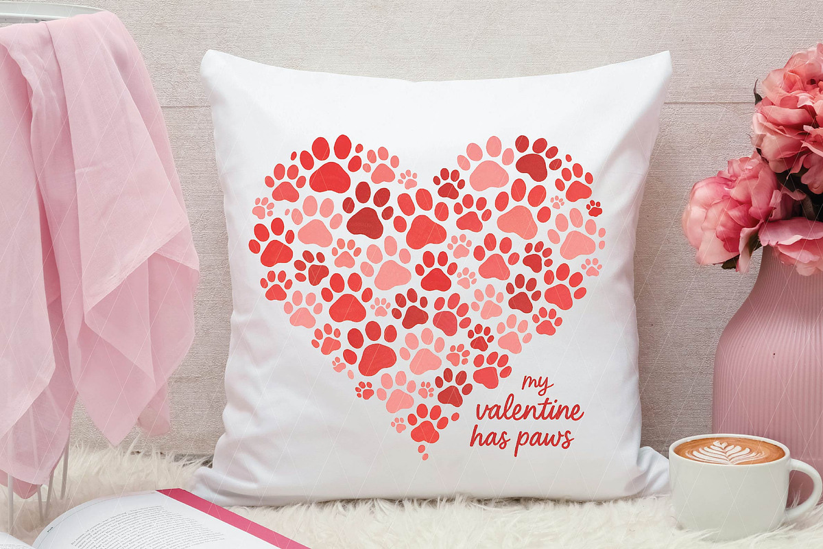 Valentine Paws PNG, an Illustration by DreamPrint404 (Photo 6 of 8)