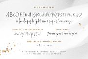 Goldbrick - Modern Stylish Script, a Script Font by Sarid Ezra (Thumbnail 6 of 6)
