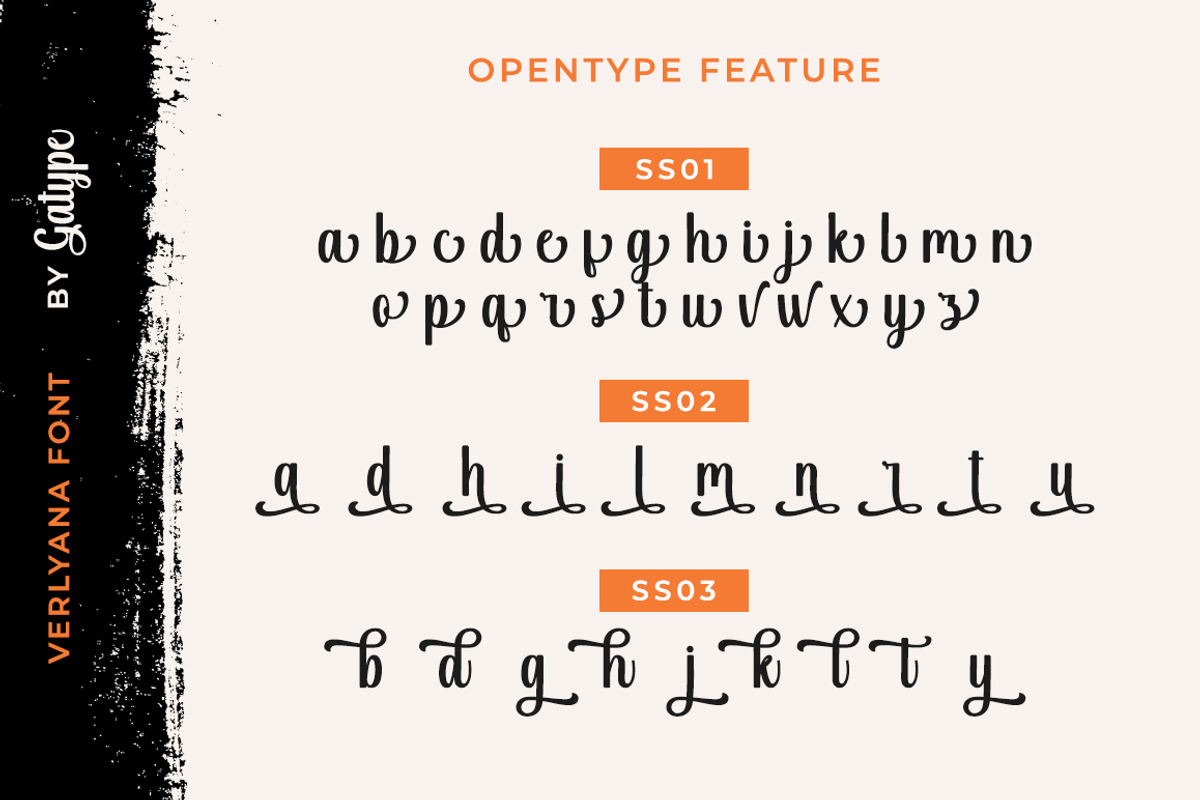Verlyana, a Script Font by Gatype (Photo 6 of 7)