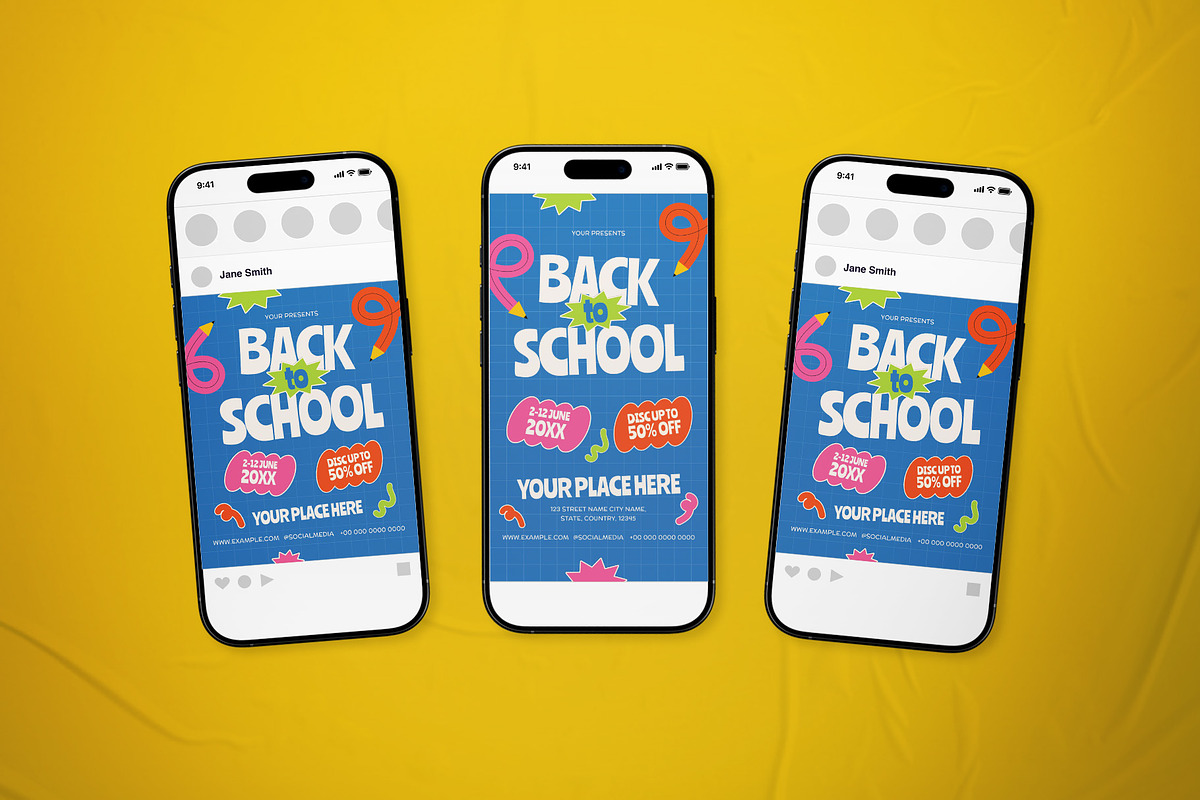 Back To School Flyer Set, a Flyer Template by The Good Store (Photo 2 of 2)