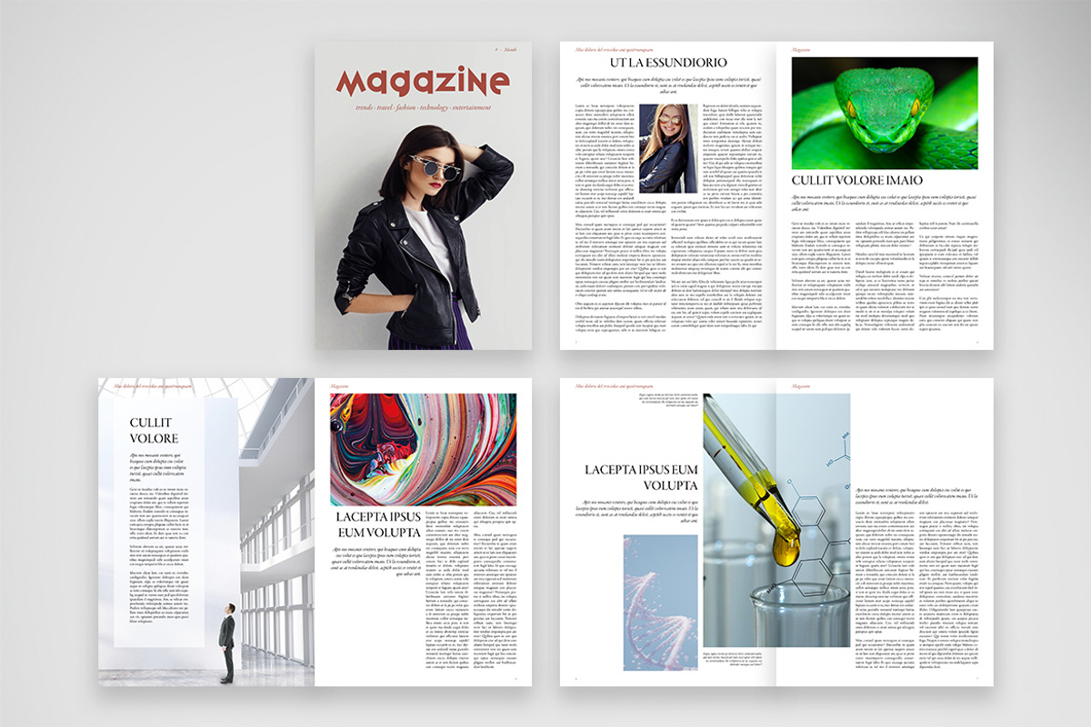 Trends Magazine Layout