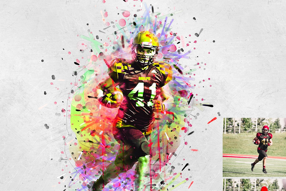 Paint Photoshop Action, an Action Add-On by MRI STUDIO (Photo 8 of 22)
