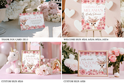 Oh Deer Baby Shower Bundle, an Invitation Template by Digital_Mind (Thumbnail 3 of 8)