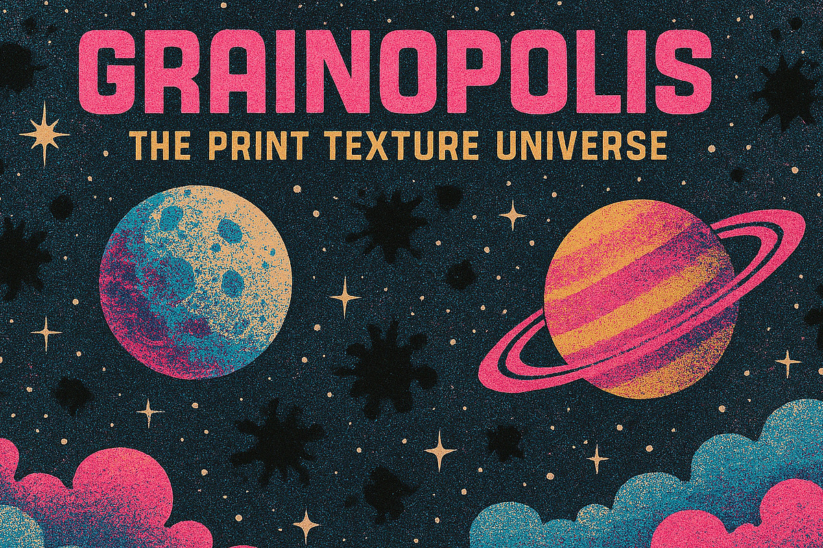 GRAINOPOLIS - The Texture Universe, a Texture Graphic by Jacober Design (Photo 16 of 17)