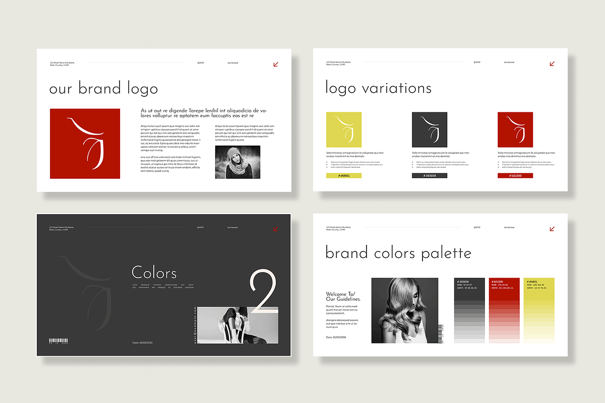 Brand Guideline Presentation Design, a Presentation Template by MightyDesign (Photo 3 of 5)