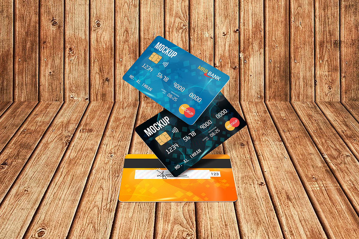 Debit Card Mockup, a Product Mockup by alimran24 (Photo 8 of 22)