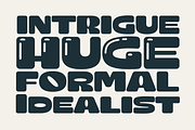 Gruno; Bold Display Font, a Sans Serif Font by Eko Bimantara (Thumbnail 2 of 12)
