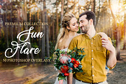Sun Flare Photoshop Overlays