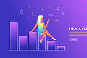 Investments & Analytics graphs, a Finance Illustration by Julia Tim (Thumbnail 4 of 5)