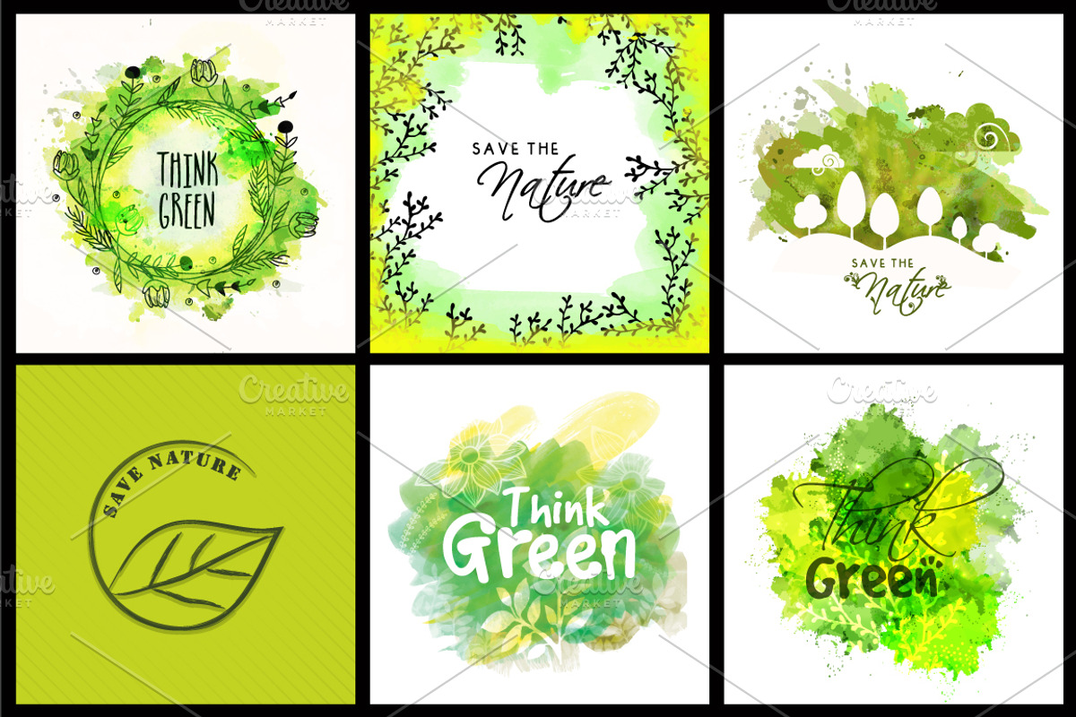 Creative Nature Set, a Technology Illustration by Allies Interactive (Photo 4 of 6)