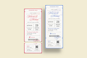 Wedding Boarding Pass Invitation, an Invitation Template by BrandPacks (Thumbnail 3 of 4)