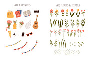Outdoor weekend. Food & flowers, an Object Graphic by MaNechaeva (Thumbnail 5 of 9)