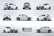 Hatchback Mock-Up, a Product Mockup by DesignRushMarket (Thumbnail 2 of 7)