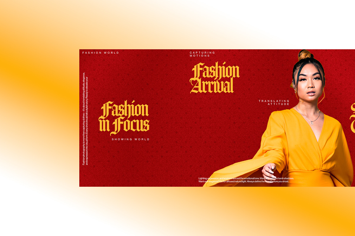 Editorial Fashion Carousel Template, a Social Media Template by Posterfello (Photo 3 of 4)