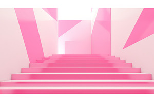 canvas art pink background ai, an Arts & Entertainment Photo by pikepicture