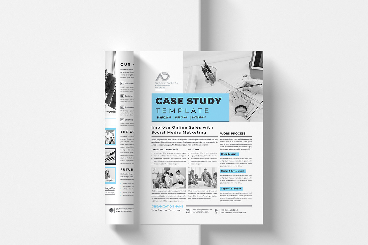 Case Study | MS Word & Indesign, a Brochure Template by design_hut (Photo 4 of 4)