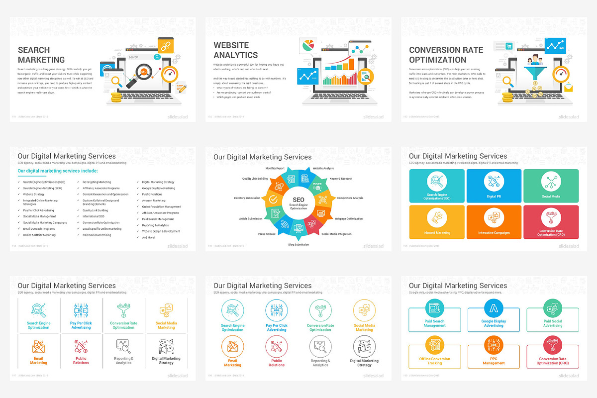 Top Digital Marketing Proposals PPT, a Presentation Template by SlideSalad (Photo 27 of 32)