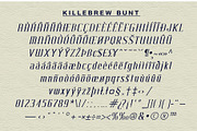 Killebrew Walk | Athletic Typeface, a Serif Font by StudioWorks (Thumbnail 7 of 7)