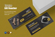 Grazzo - Gift Voucher, a Print Template by Esensifiksi.studio (Thumbnail 1 of 2)