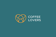 Coffee Beans Logo Love Heart, a Branding & Logo Template by Signatoro (Thumbnail 3 of 3)