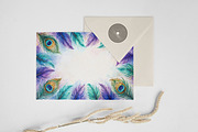 Watercolor Feathers Borders, a Background Graphic by Forhadx5 (Thumbnail 2 of 14)